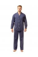 PLAIN NAVY COTTON PYJAMA