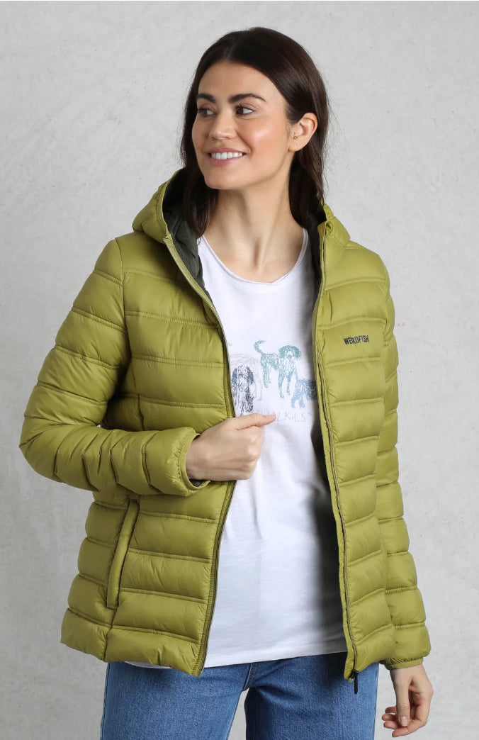 Eshka Lightweight Padded Jacket Tarragon