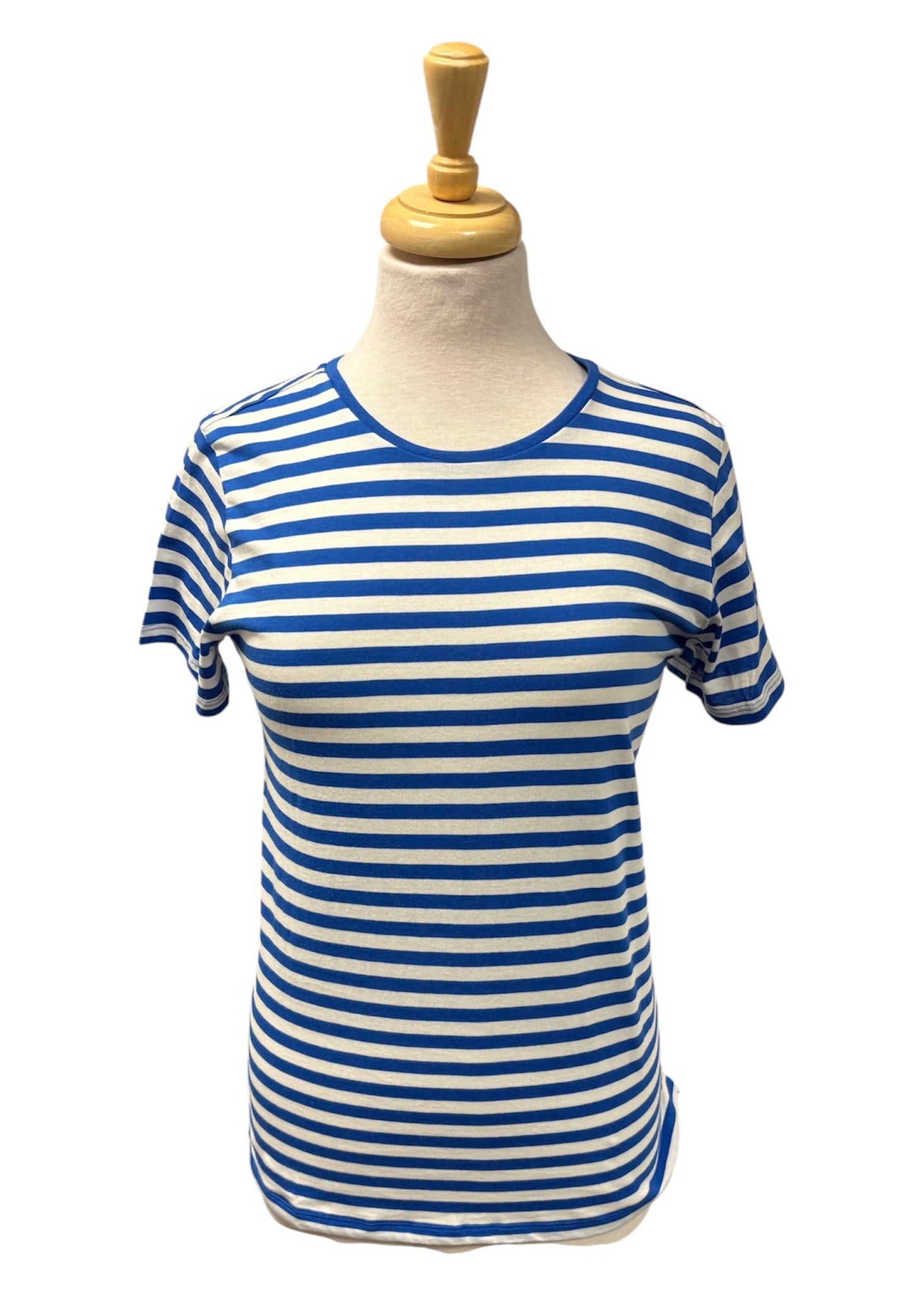 BLU/WHT BRETON T/S