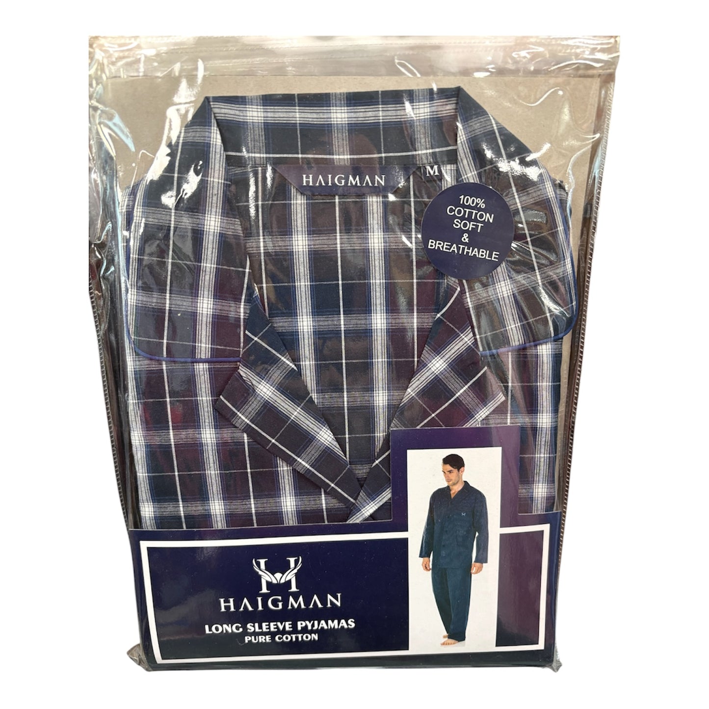 NAVY CHECK PJ