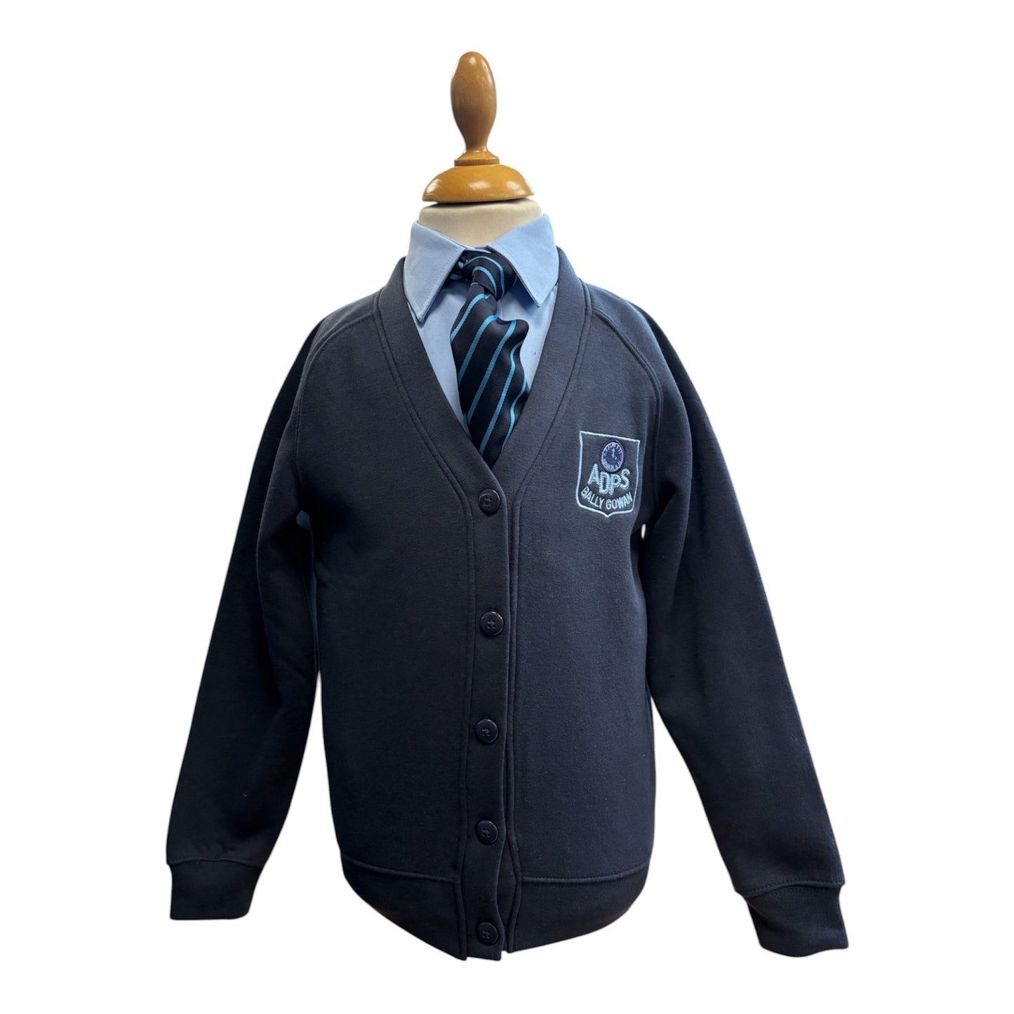 ALEXANDER DICKSON NAVY CARDI