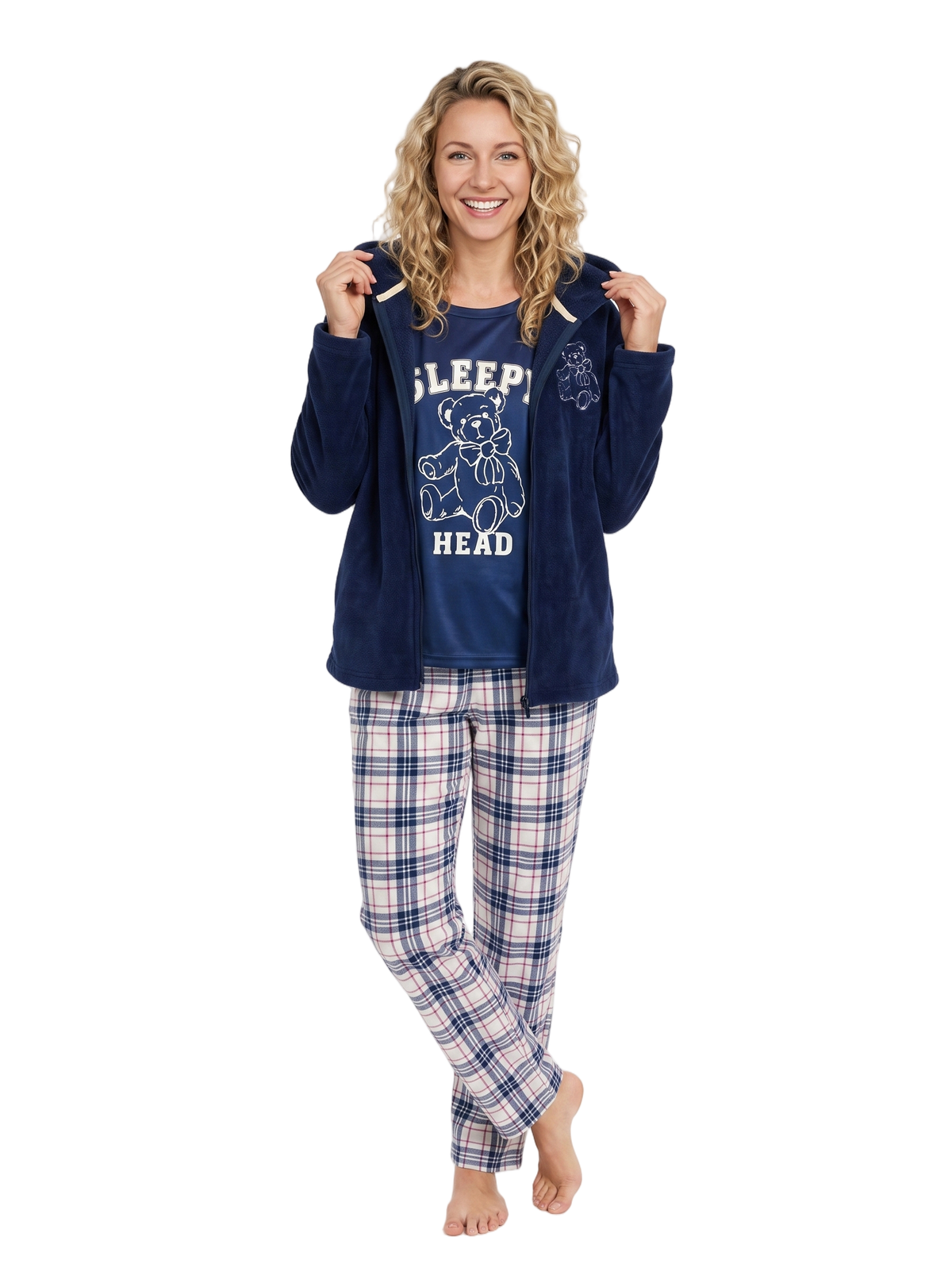 IN50030-NAVY 3 PIECE PJ SET