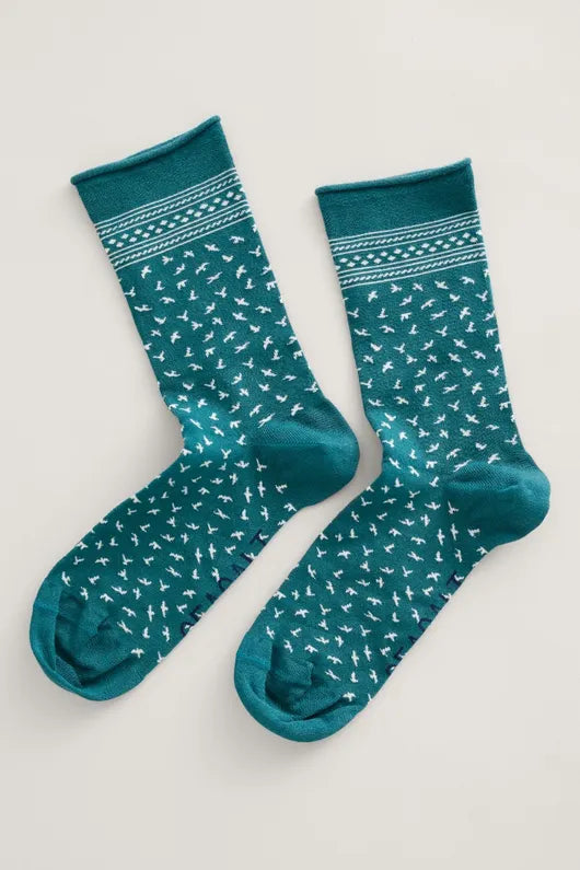 ARTY SOCKS STARLING FLOCK THYME