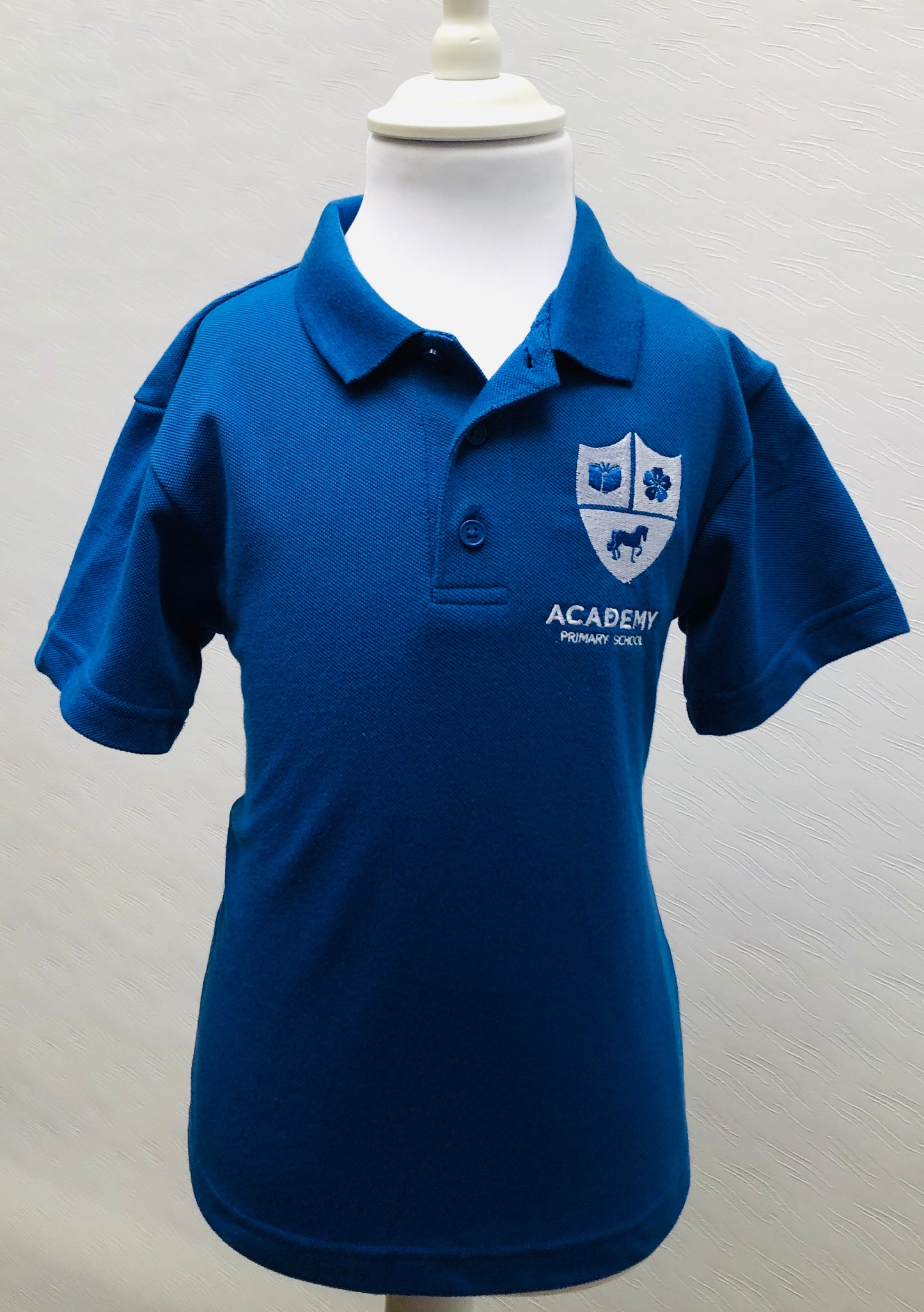 Academy Blue Polo Shirt