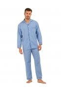 PLAIN LT BLUE COTTON PYJAMA