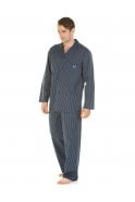 NAVY FINE STRIPE PJ