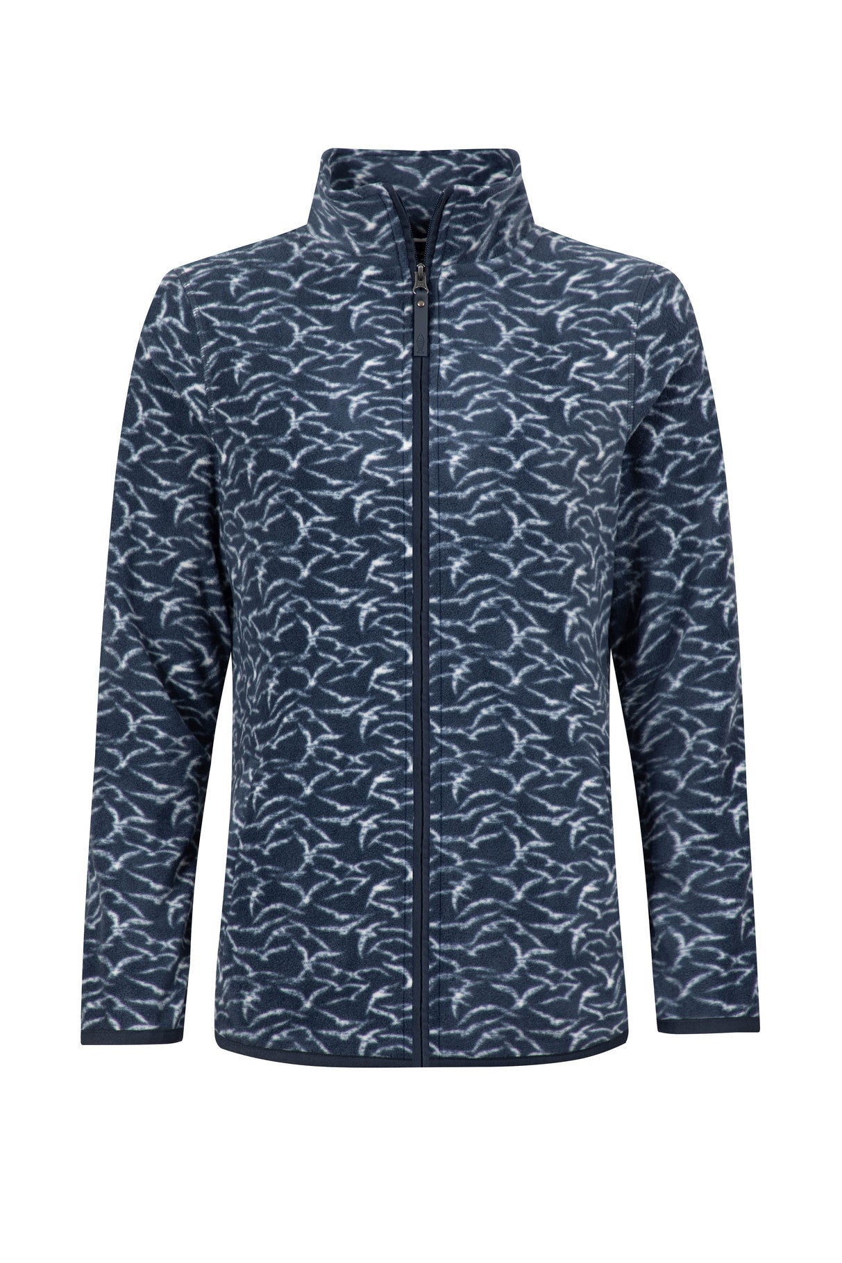 Rochelle Full Zip Printed Microfleece Night Blue