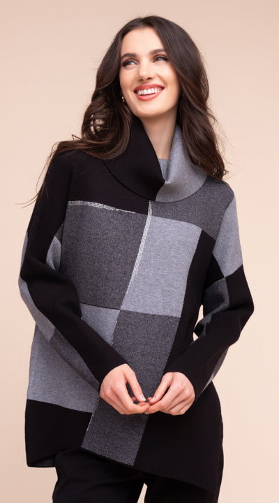 A48407-BLACK GREY