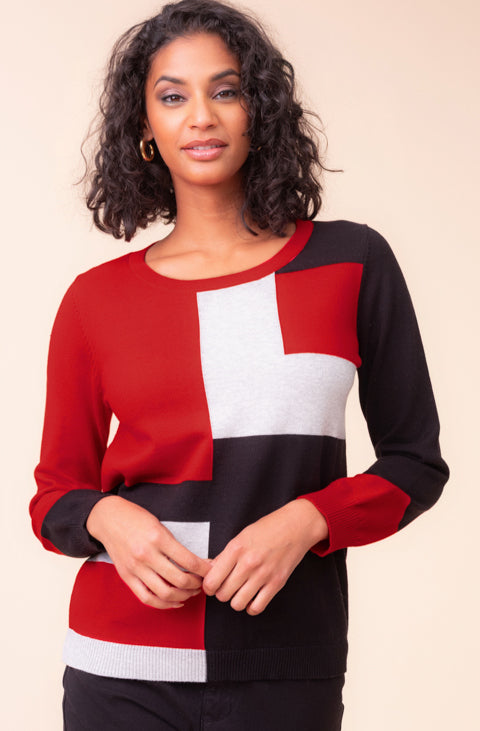 A48067-RED WHITE
