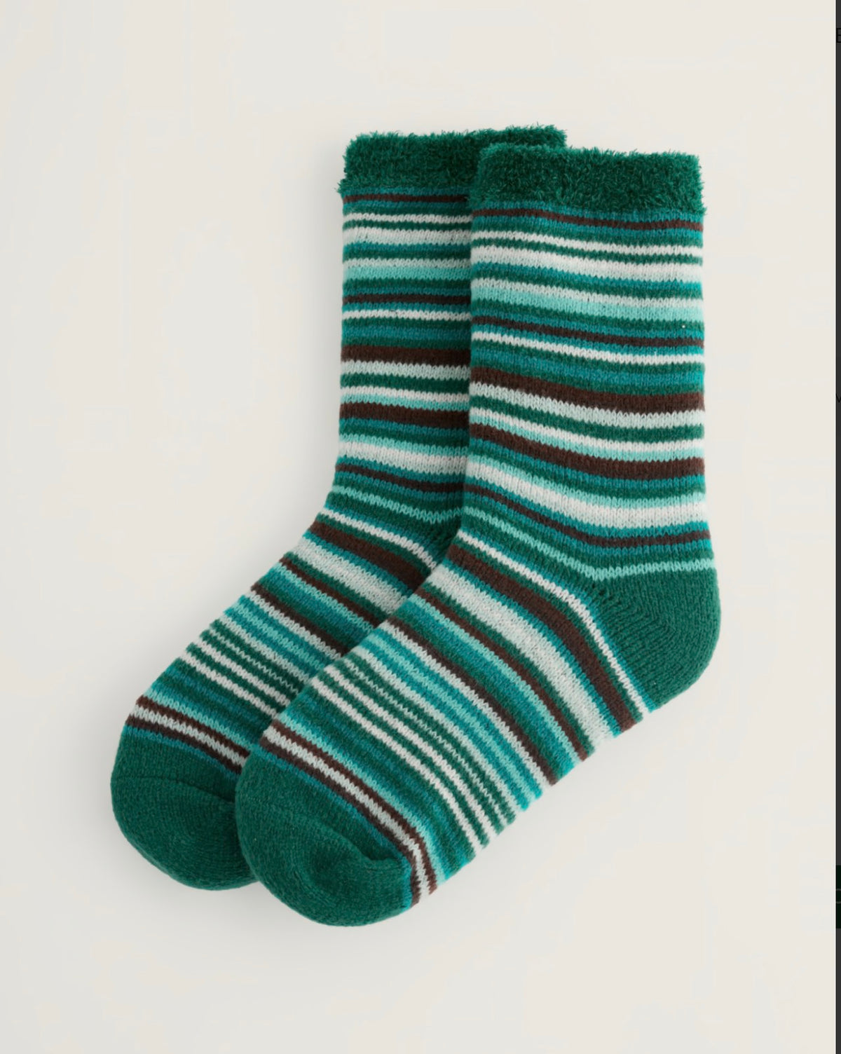 Women's Cabin Socks-Ripple Marks Dune Grass Mix
