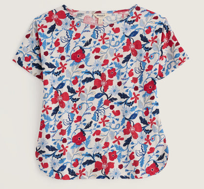 Bryher View T-Shirt Winding Meadow Chalk