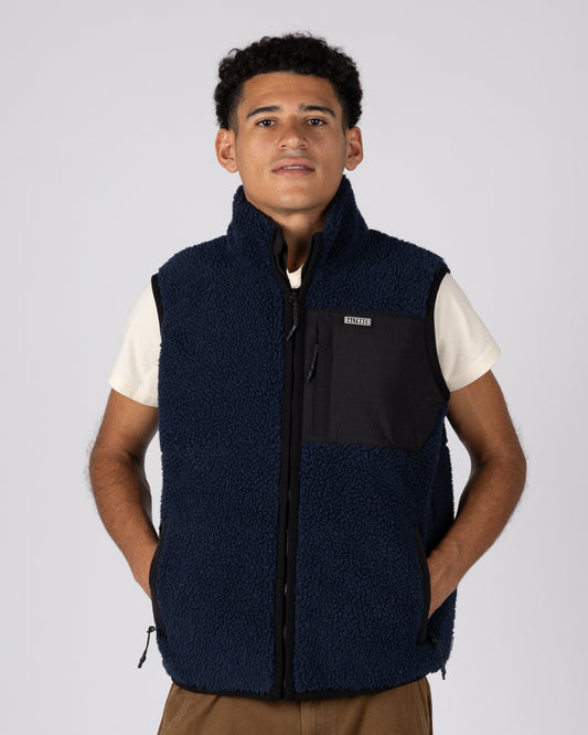 RALLY GILET BLUE DRESS