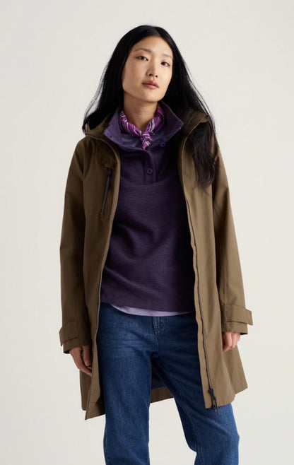 COVERACK COAT LAUREL