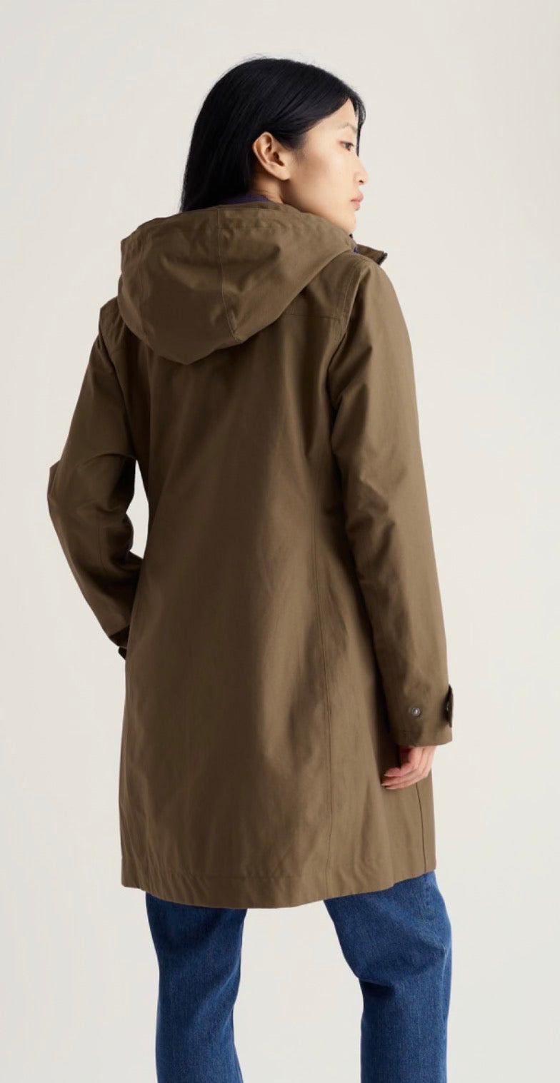 COVERACK COAT LAUREL