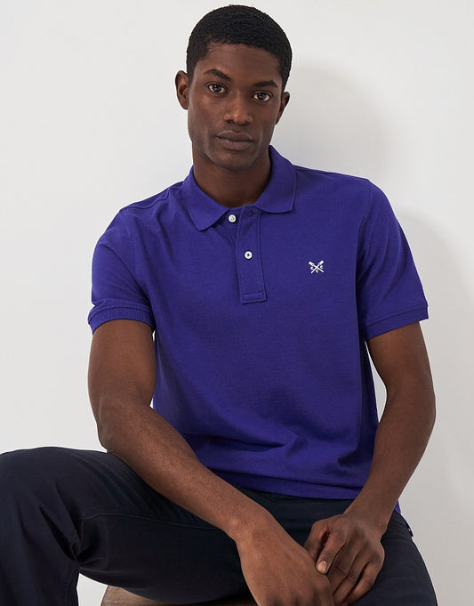 Classic Pique Polo Shirt in Marine