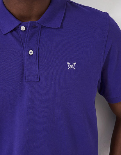 Classic Pique Polo Shirt in Marine