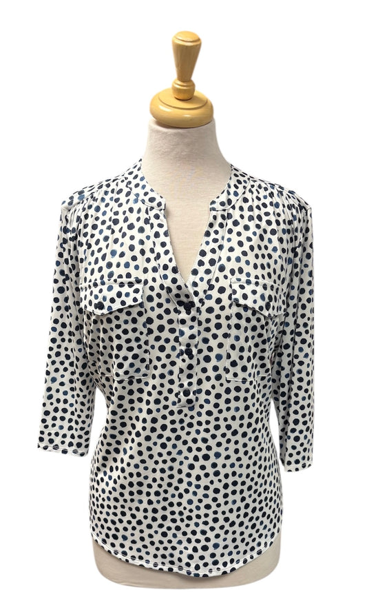 026205-BLUE WHITE