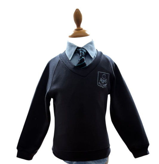 ALEXANDER DICKSON NAVY SWEAT