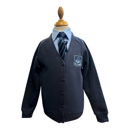 ALEXANDER DICKSON NAVY CARDI