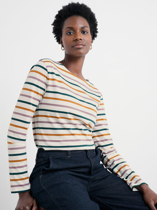 Sailor Shirt Tri Breton Verte