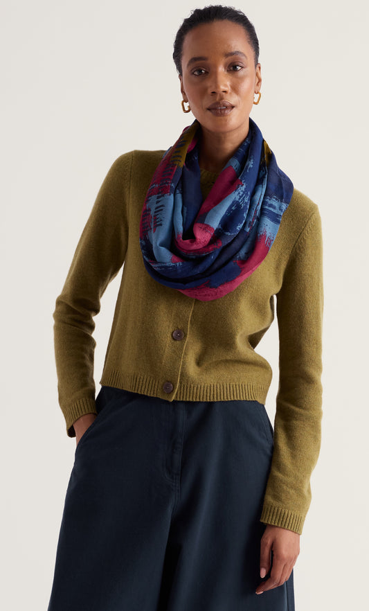 Tern Tide Cardigan- Fern Moss