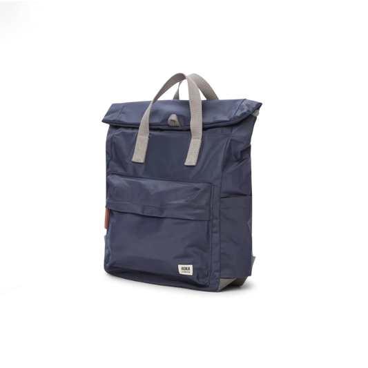 Canfield Roll Top Backpack in Midnight SMALL
