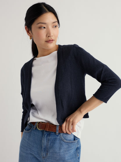 Vanessa Knitted Cardigan Maritime