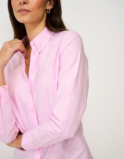 Bracken Oxford Shirt in Pink