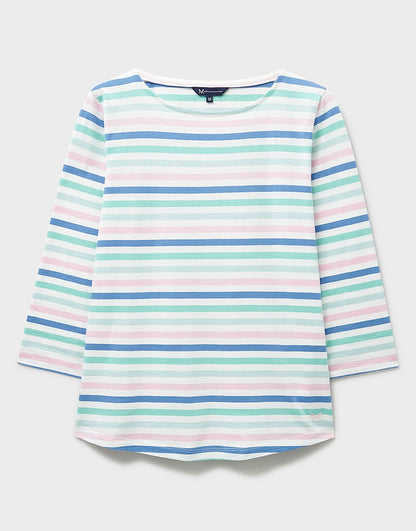 Essential Breton in White and Multi Stripes