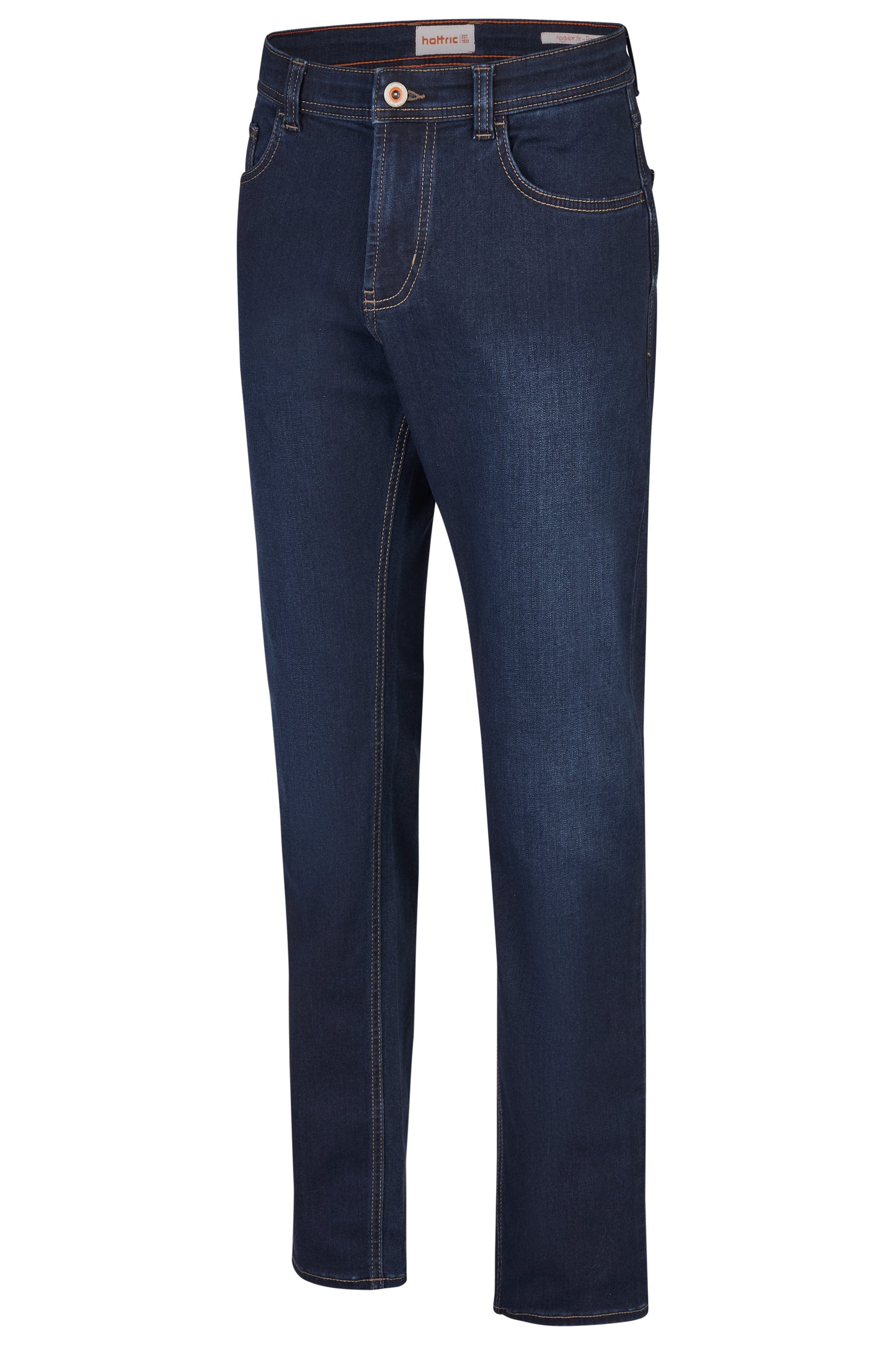 PARKER BONDED NAVY STRETCH JEAN
