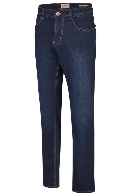 PARKER BONDED NAVY STRETCH JEAN
