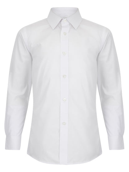 Slim Fit  White Shirt  (TWIN PACK)