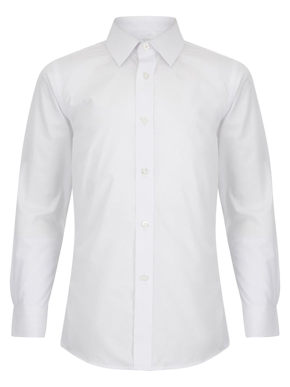 Slim Fit  White Shirt  (TWIN PACK)