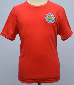 Red "Durmmond" PE T/Shirt