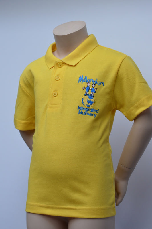 Millennium Nursery Yellow Polo
