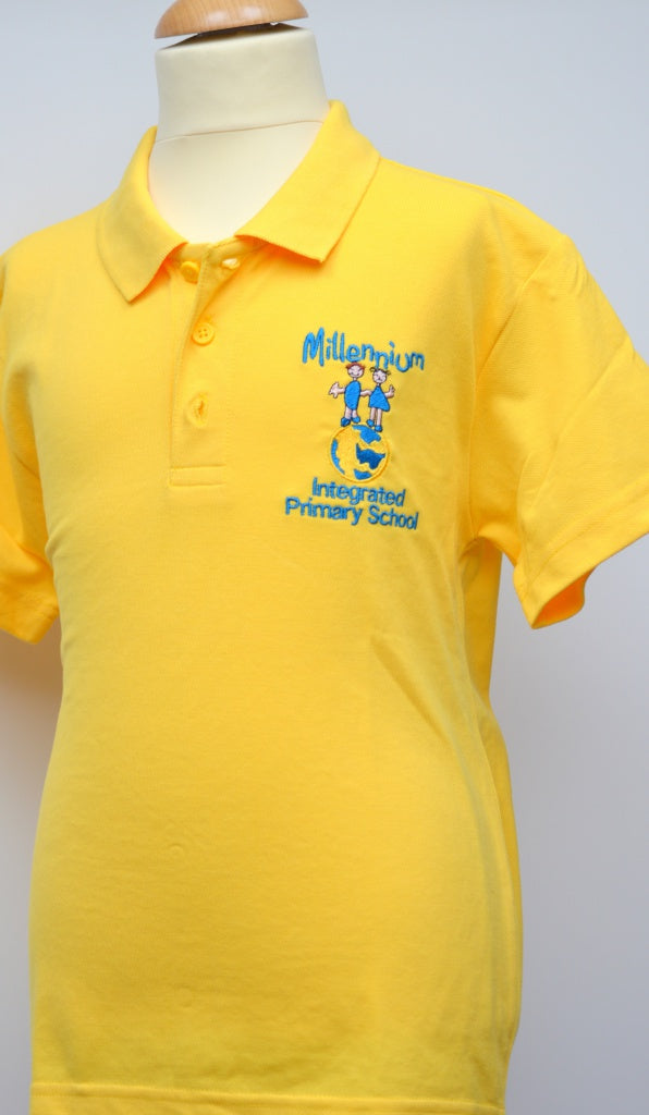 Millennium Yellow Polo Shirt