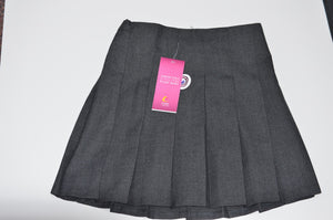 Trutex Pleated Grey Junior Skirt