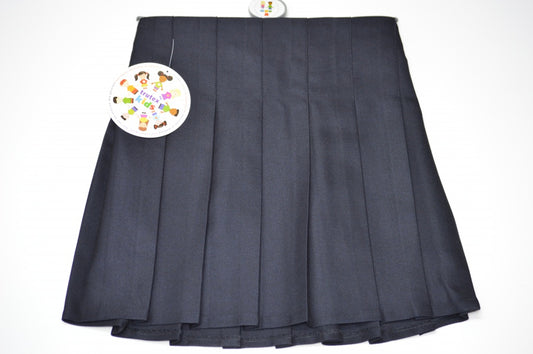 Trutex Pleated Navy Skirt